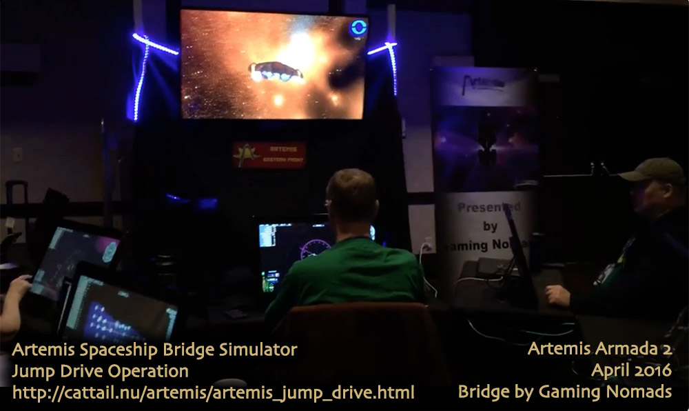 Artemis Jump Drive Operation Video