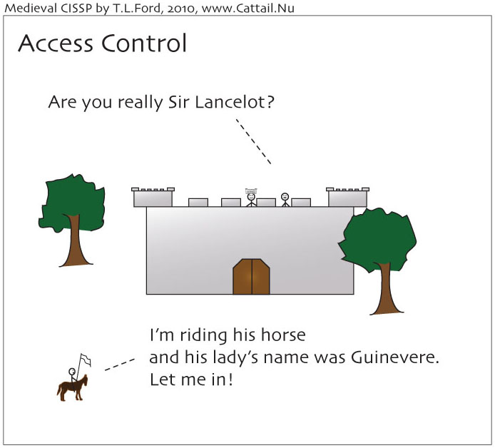 Access Control Cartoon