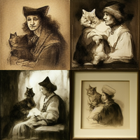 drawing by Rembrandt van Rinj