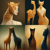 giraffe skin