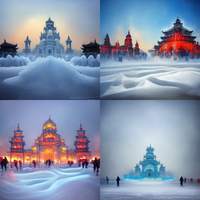 Snow & Ice Festival, Harbin, China
