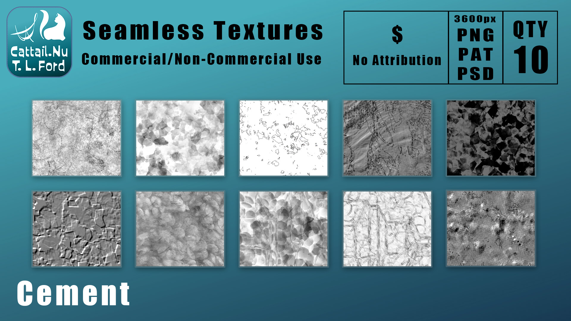 Cement Seamless Textures